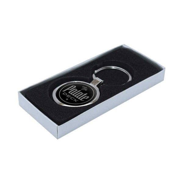 250 Round Shaped Metal Keychains