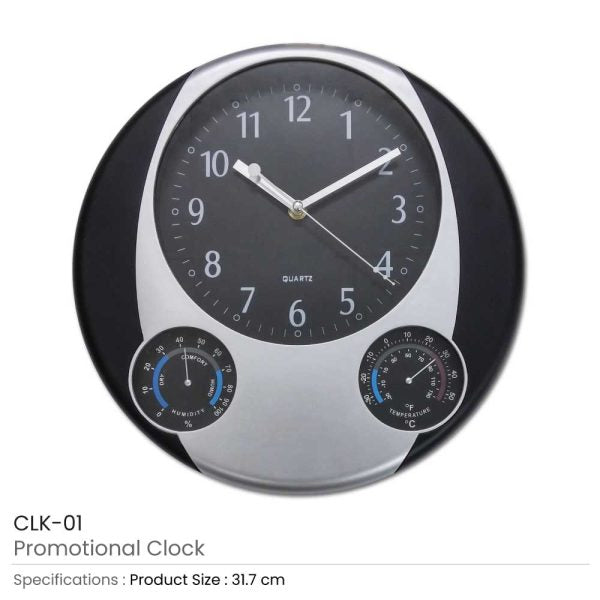 10 Round Wall Clock