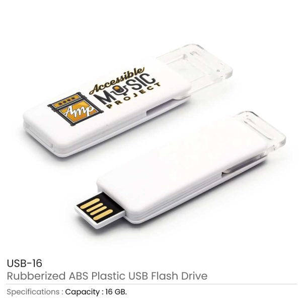 500 Rubberized ABS Plastic USB 16GB
