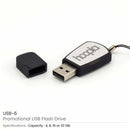 100 Black Rubberized USB Flash