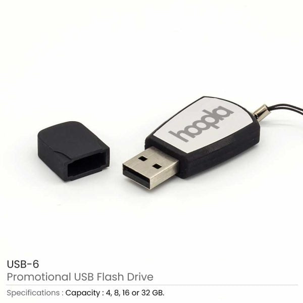 100 Black Rubberized USB Flash