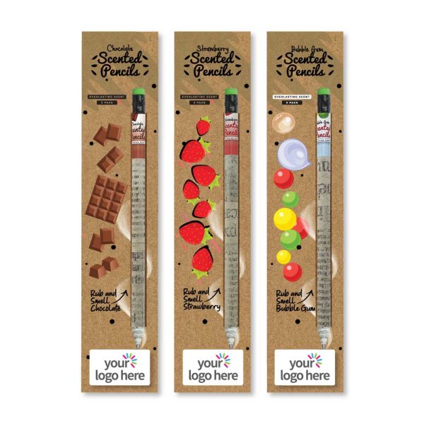 50 Scented Pencils Sets (Chocolate)