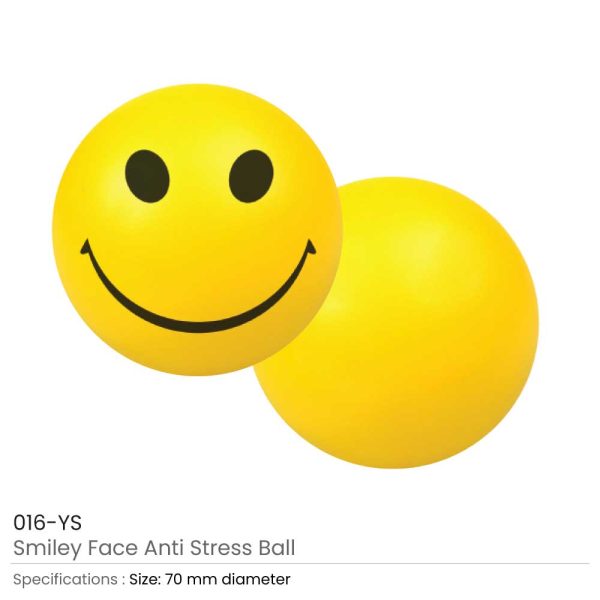 500 Smiley Face Anti Stress Balls