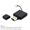 100 Square Black Rubberized USB Flash Drives