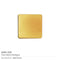 250 Square Flat Metal Badges