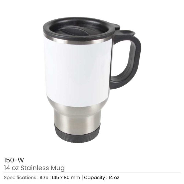 24 Stainless Steel Mugs