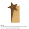 24 Star Design Wooden Trophy