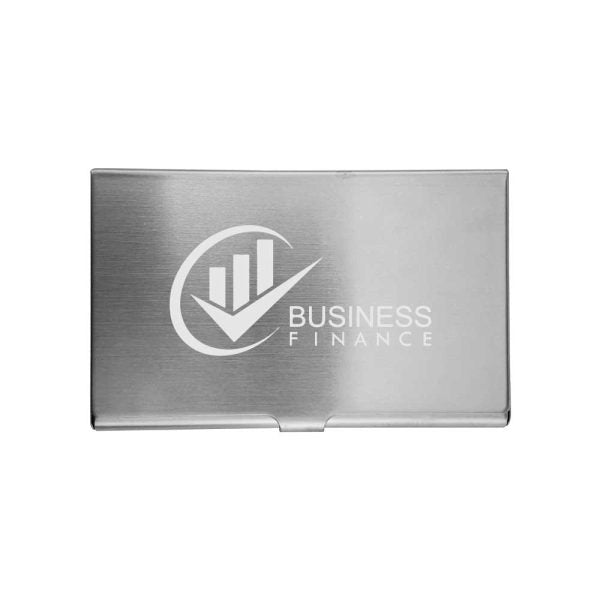 200 Steel Business Card Holder