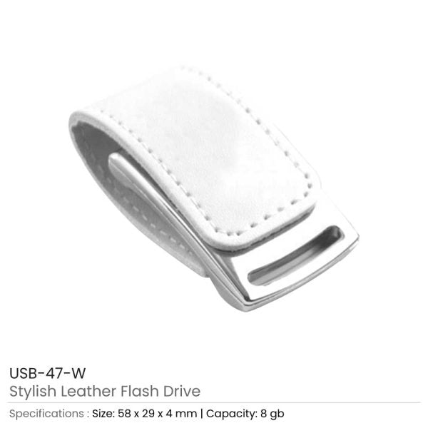 100 Stylish Leather USB Flash Drives