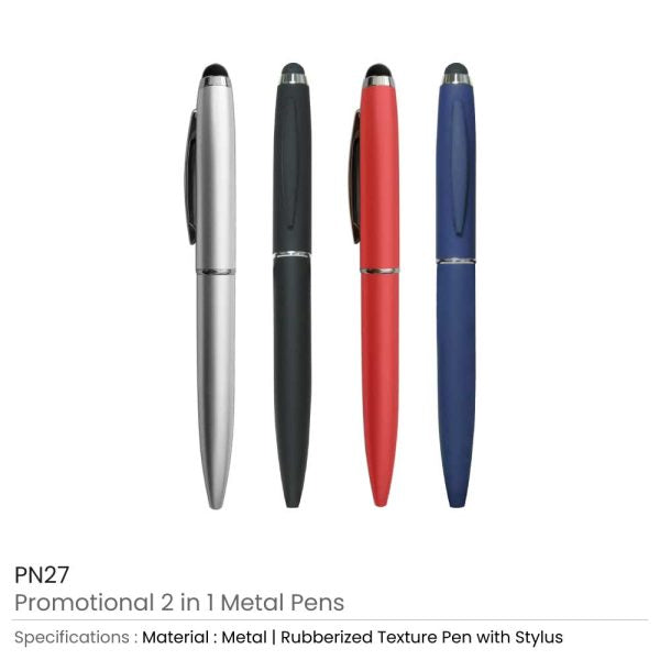50 Stylus Metal Pens