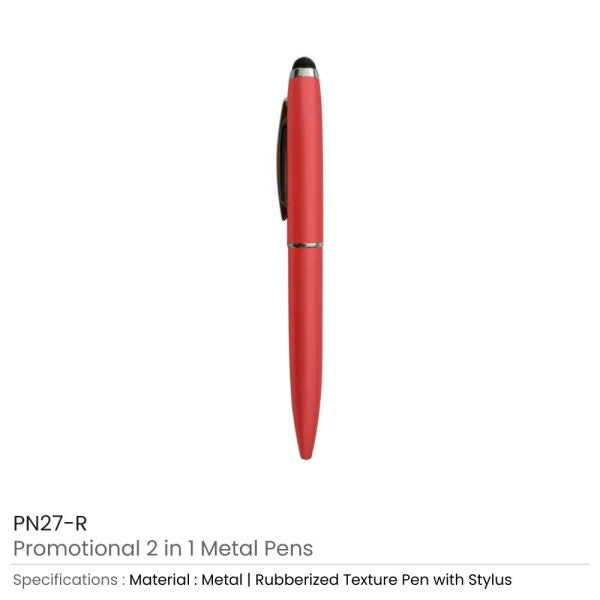 50 Stylus Metal Pens