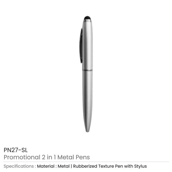 50 Stylus Metal Pens