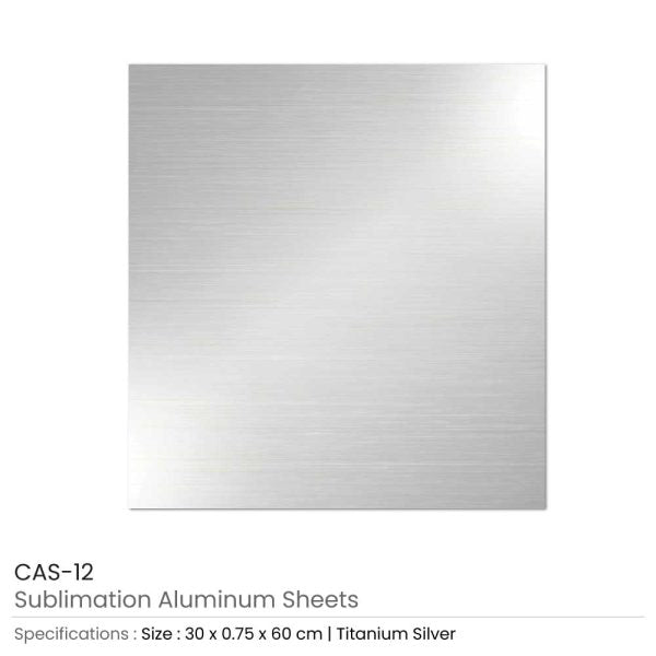 50 Sublimation Aluminum Sheets