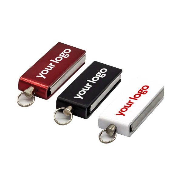 50 Mini Swivel USB Flash Drives - 4 GB