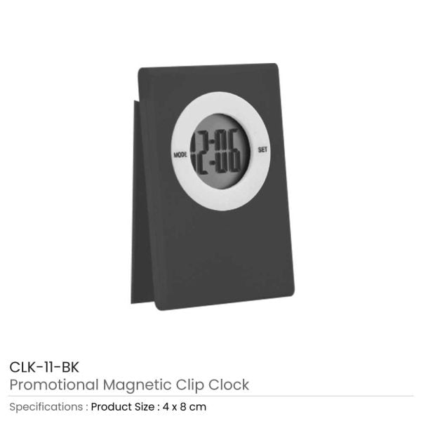 200 Table Clock with Magnetic Clip