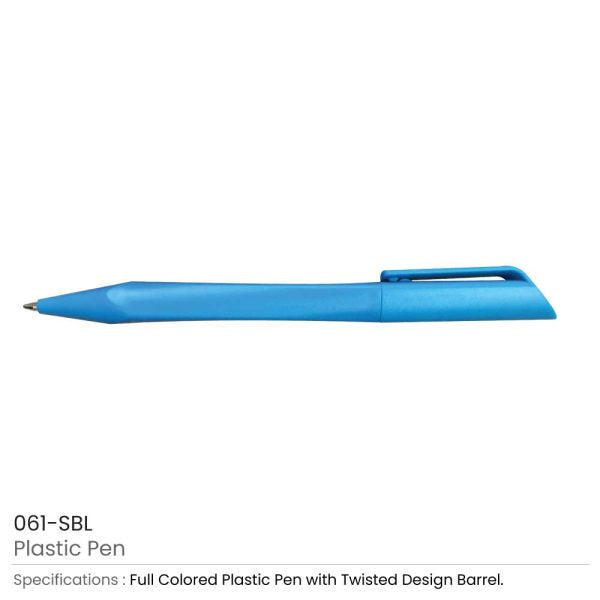 1000 Twisted Design Plastic Pens