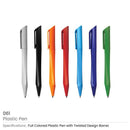 1000 Twisted Design Plastic Pens