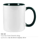 35 Two Tone Ceramic Mugs