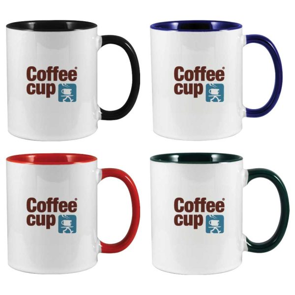 35 Two Tone Ceramic Mugs
