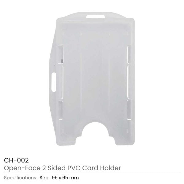 1000 Two Sides ID Card Holder