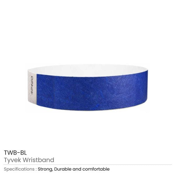 50 Tyvek Wristbands