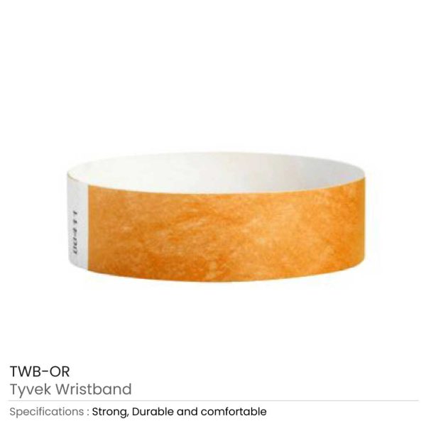 50 Tyvek Wristbands