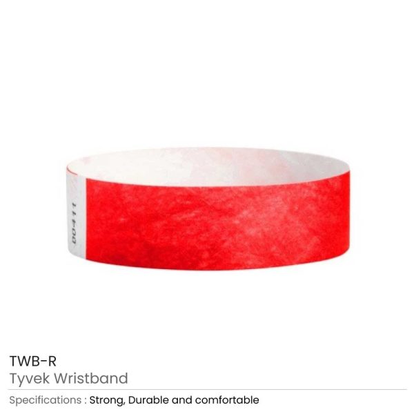 50 Tyvek Wristbands