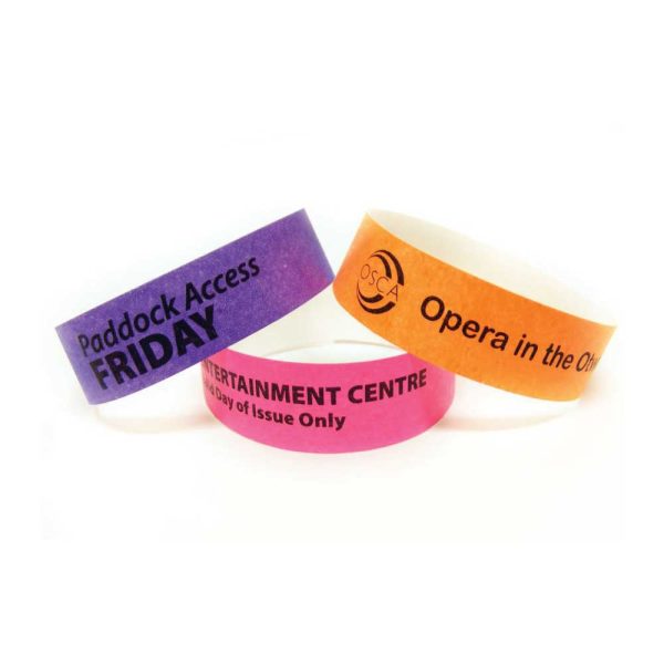 50 Tyvek Wristbands
