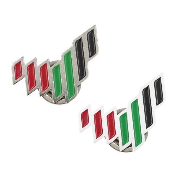 50 UAE National Brand Metal Badges