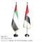 1 UAE Flag Large Size with Stand