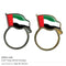 250 UAE Flag Metal Badges