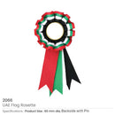 500 UAE Flag Rosette