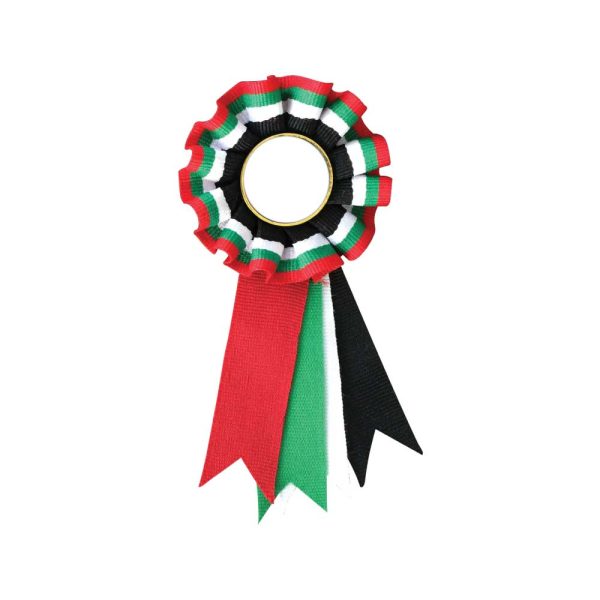 500 UAE Flag Rosette