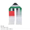 200 UAE Flag Scarfs