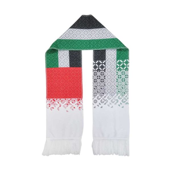 200 UAE Flag Scarfs