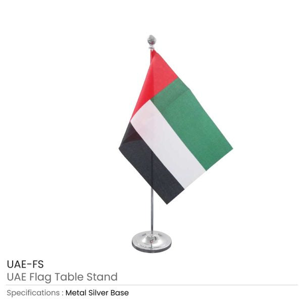 50 UAE Flag Table Stands