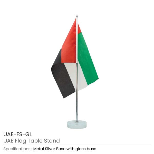 50 UAE Flag Stands