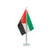 100 UAE Flag Stands