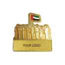 1000 UAE Metal Badges