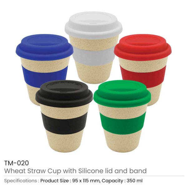 50 Wheat Straw Cups