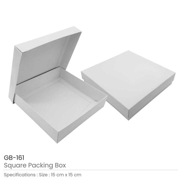 1 White Gift Packaging Box