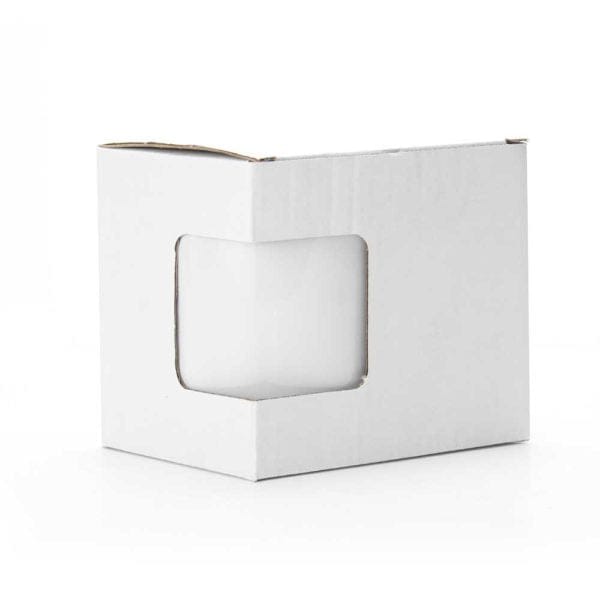 50 White Sublimation Ceramic Mugs with Box 11 oz