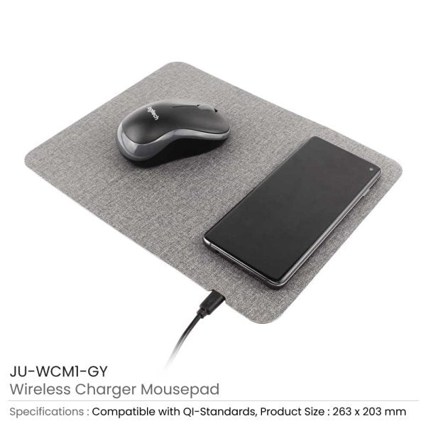 50 Wireless Charger Mouse Pad