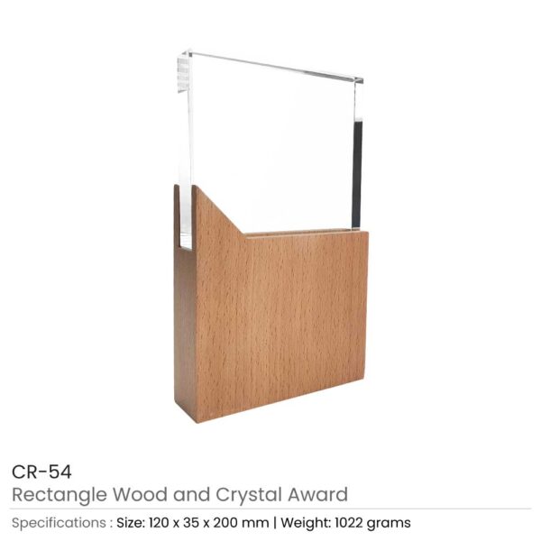 36 Wood and Crystal Awards