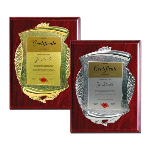 50 Wooden Plaques with Spanish Plate - Medium