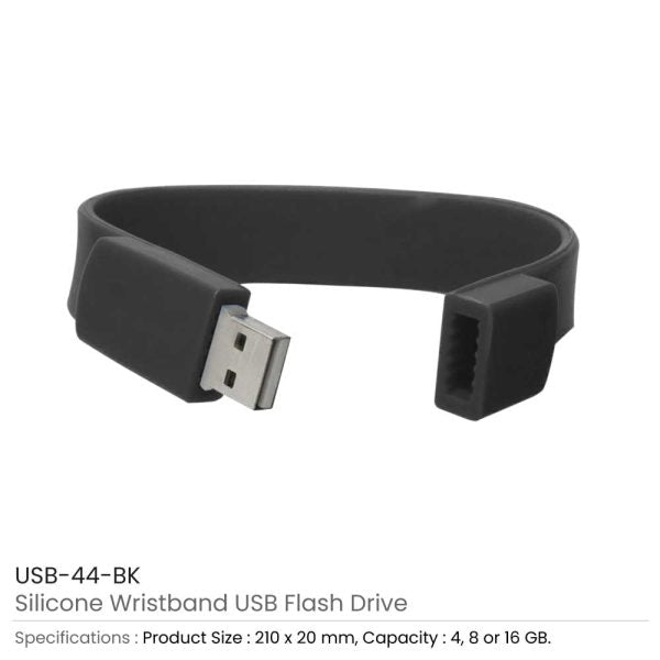 50 Wristbands USB Flash Drives 16GB
