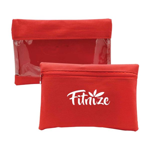 450 Zipper Pouch with Transparent Window
