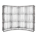 Backlit Fabric Pop up (Curved)
