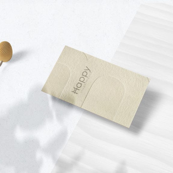 Debossed Business Card