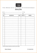 Delivery Order Books
